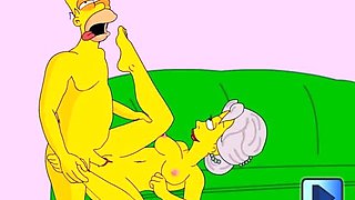 Homer's Happy Chance - Sex POV Cartoon P70 by Misskitty2k