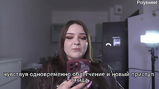Porn Story - She Was Naked Playing with the Seller While the Customers Were Walking by (russian, Light Femdom, Naked in Public)