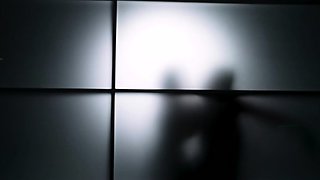Amateur blonde teen blowjob and fucking in the bathroom