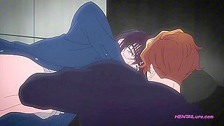 Ready for slurpy kisses and ass overflow on a sweaty uke? HENTAI ANIME