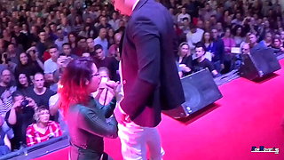 Zenda Sexy & Victor Bloom Public Sex in Barcelona - Big Natural Boobs Party