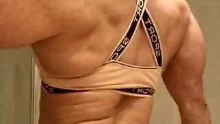 Solo masturbation of a beautiful amateur blonde