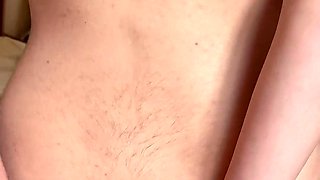 Hot anal sex with a passionate girl. First time anal