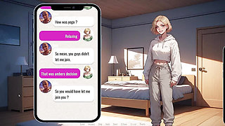 A Hot Redhead Stripper Gives a Lap Dance- Welcome to Port Haven #4 Gameplay