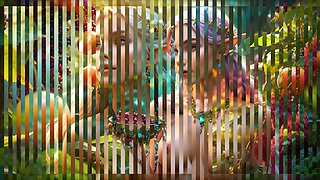 Beautiful Elf Girls with Elderberry