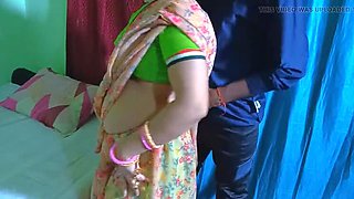 Desi Village Bhabhi Cheats on Husband with Devar in Hot Romantic Sex