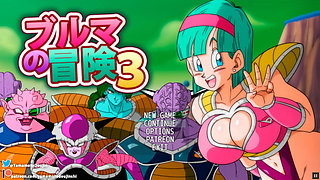 Bulma Adventure 3 - Gallery Show Dragon Ball Hentai Game Parody Ep.5 Zarbon Rough Anal Creampie