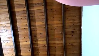 Big boobs camgirl rides her toy on webcam