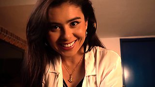 Close up teen masturbation