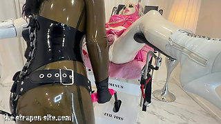 Mean Double Domination of the Caged Sissy Slut Part 1