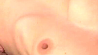 Lewd Husband Gives Cunnilingus His MILF's and She Cums.