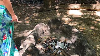 Vlog - hiking through the camping ended in Anal with the