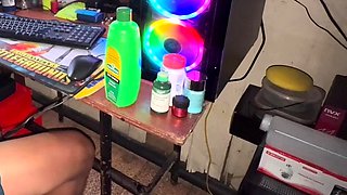 Filipina Stepsis Suck & Swallows Cum While Im Gaming!