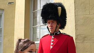 Stroking The Guard's Post With Danny D, Sofia Lee - Brazzers