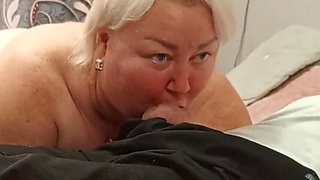 Step Mom Zona901 Takes A Huge Cum Load In Her Mouth - Blowjob & Cumshot MILF