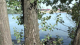 Young Rita River Side Casting