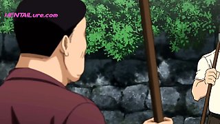 HENTAI Teacher Taken by Villagers in a Dark Forest Ritual