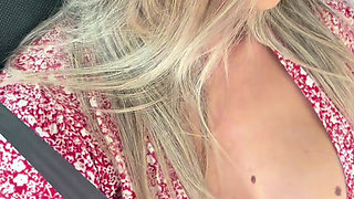 I get fucked by the driver, Polly Gardel porn actress in show mode