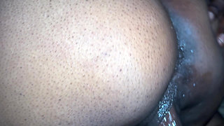 Step sister making pussy sounds as she ride that dick