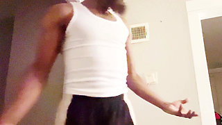 Tomboy Babysitter Apologizes with Her Pretty Teen Pussy