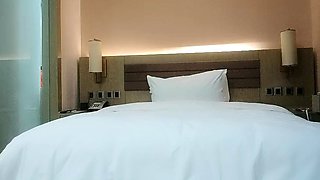 Asian blowjob blond amateur fucked after sucking cock