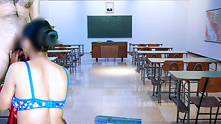 Desi Beautiful Teacher Teaching Sex Lessons ( Hindi Drama ) Indian Virgin College Teacher. the First Time in Classroom