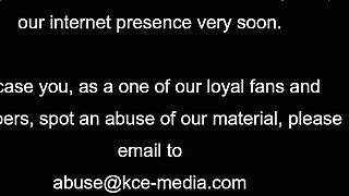 Amateur fetish BDSM action with redhead