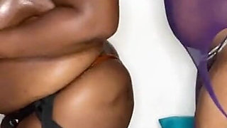 Mature Girls Twerking and Strapping Each Other