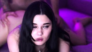 Stepsister Fucked Hard by Big Cock - Orgasm and Blowjob