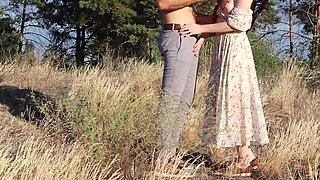 Love outdoor bang-out! Super hot summer day and sandy-haired honey torn up on public (Brief version) - Ruda Cat