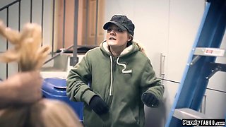 Homeless 18yo is seducing a guy to cheat