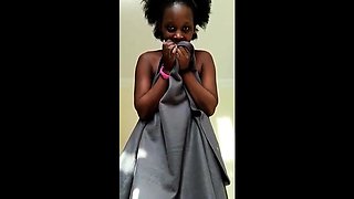 African Amateur with a Large Clitoris