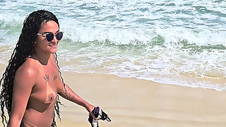 Strolling on the Beach