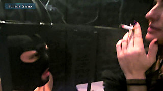 Lady Zara My Caged Human Ashtray My Human Furniture My Spittoon My Bootlicker