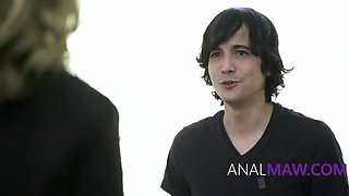 Step Mom Stops Bully By Letting Him Anal Fuck Her Hard