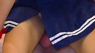 Asian Student Comes After Class for Anal Lesson