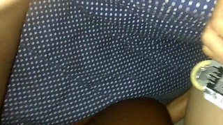 Naughty girl giving at home