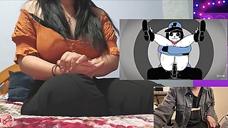 Porn reaction, gamer girl fucked, circus