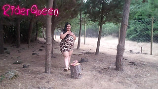 Recoping Woods Sexy Stepmom Outdoors