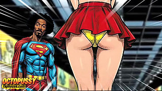 Cuckold Husband Shamefully Watches His White Wife Get Fucked by a Black Superman BBC
