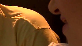 Riding his cock in a public restroom