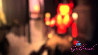 POV Wax Museum Adventure: Busty Babe's Public Blowjob and