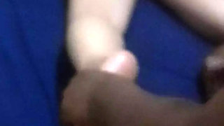 While massaging aunty ass I put my cock in her pussy