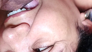 Seductive deep throat beautiful latina