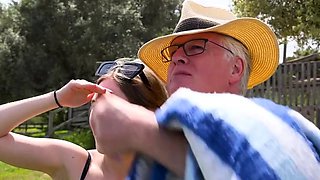 BeautyAndTheSenior Maya Sinn And Paul Jones WRB