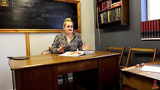 Marie X's Extra Sex Ed Lessons: Fingering, Masturbation, and Licking Orgasm in Classroom