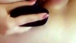 Russian Amateur Plays with Dildo
