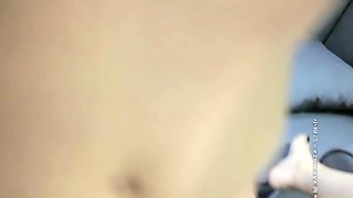 Amateur beauty shares passionate sensual homemade moments