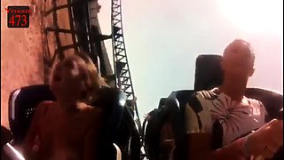 Amateur european slut enjoys public fuck