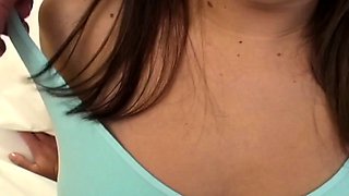 Watch this 18 yr old masturbate and swallow a thick cock